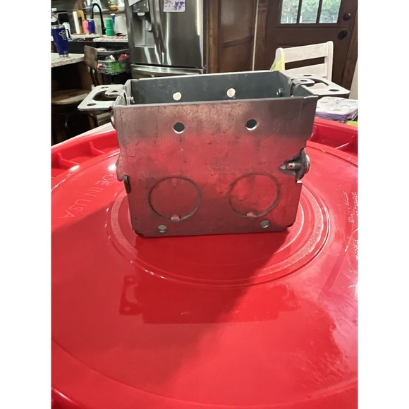 Box Of 35 Galvanized Steel Gangable Switch Box Junction 3in X 2 X 2 1/2 New
